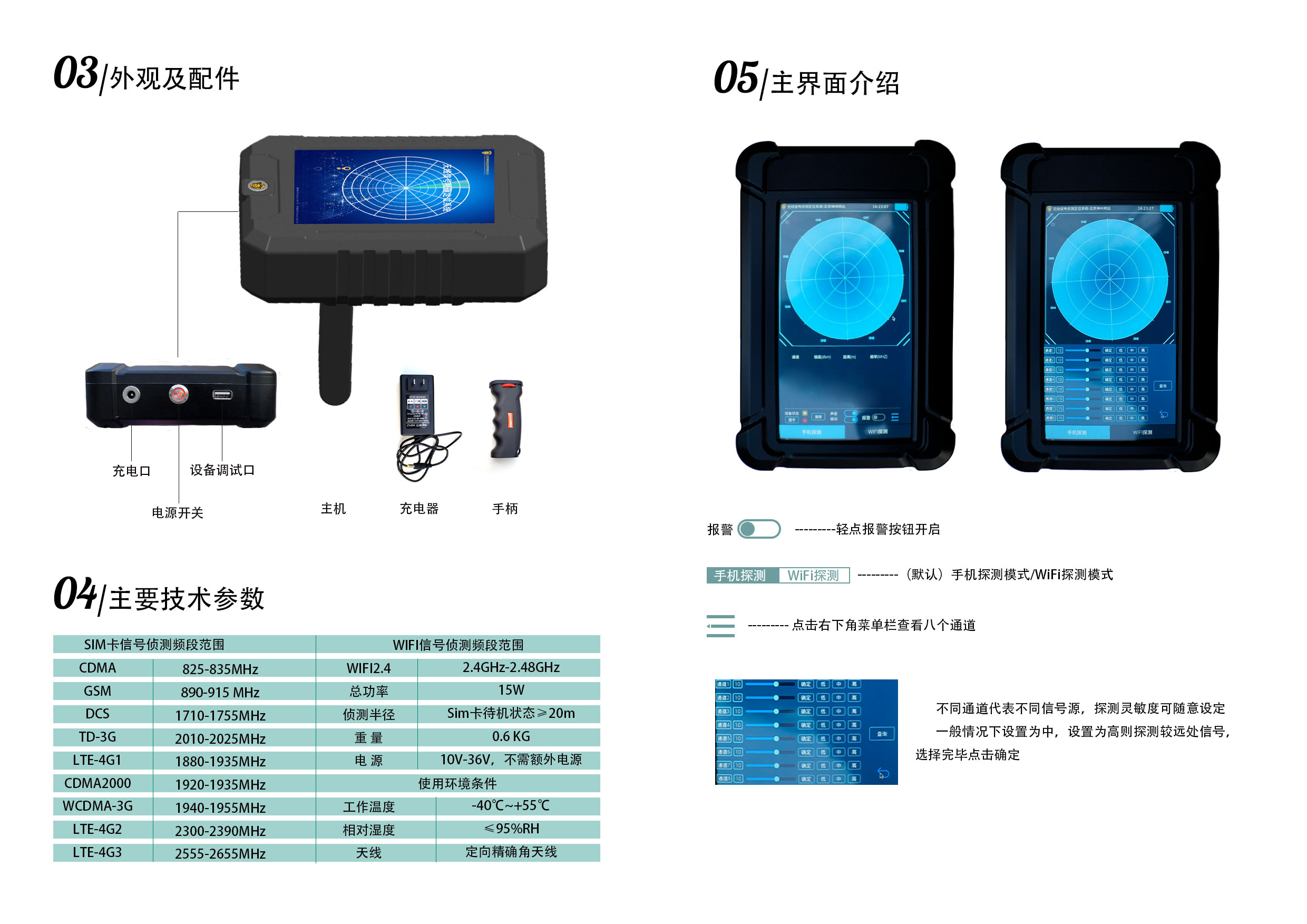 MDPB-DB02 便携式信号检验仪