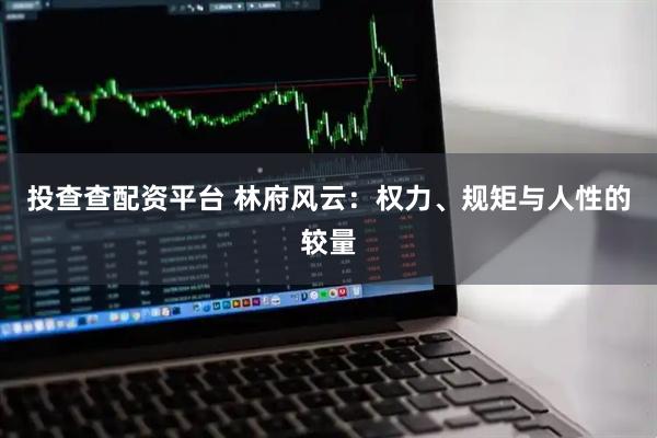 投查查配资平台 林府风云：权力、规矩与人性的较量